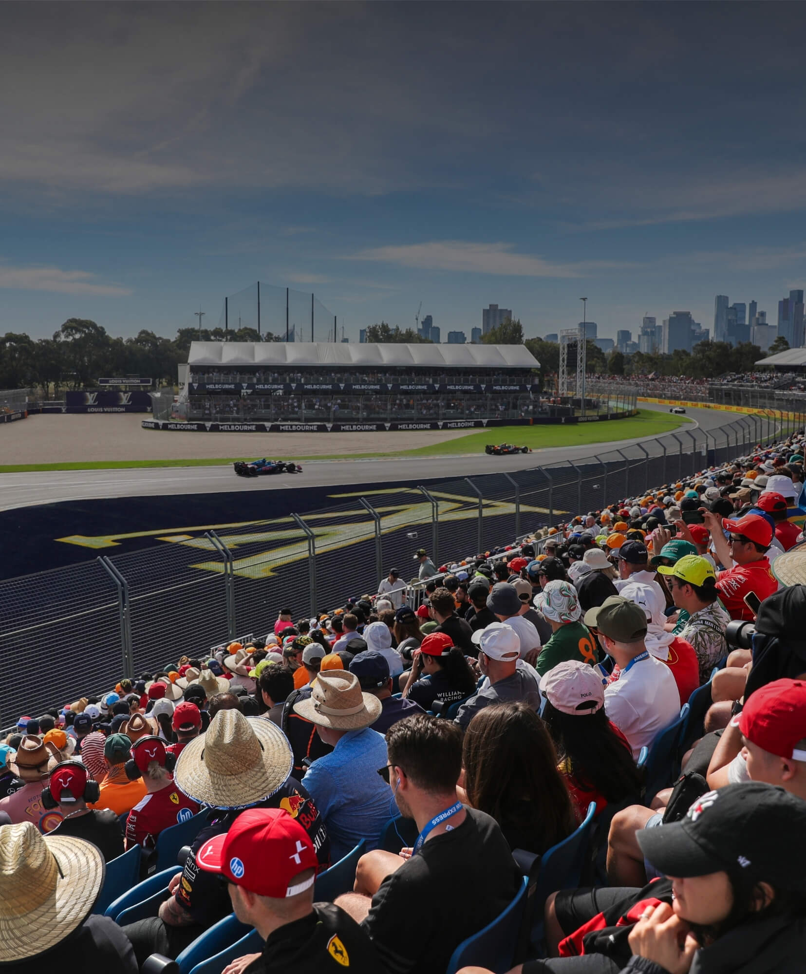 Feel the roar of engines at the iconic Albert Park