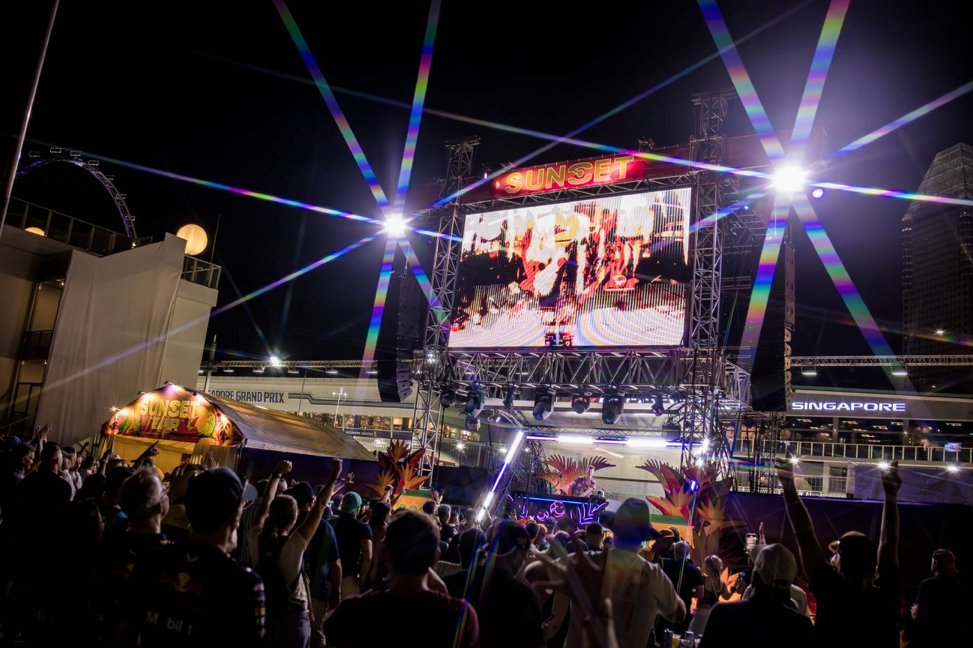 Sunset Stage features a specially curated line-up of DJs