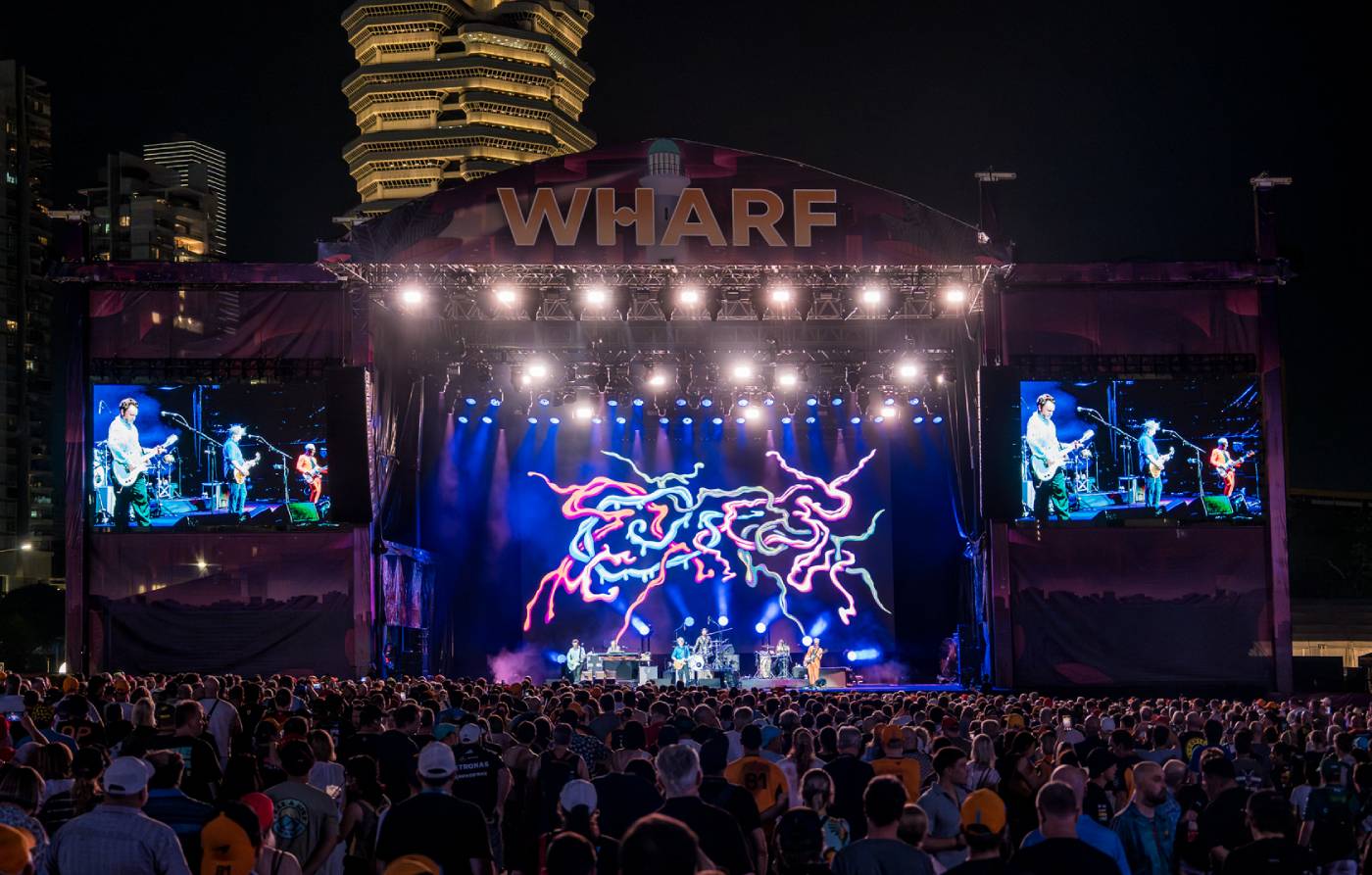 Zone 1 ticketholders can access Wharf Stage for iconic concerts